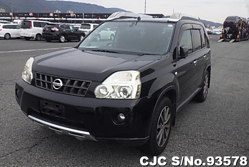 2010 Nissan XTrail Black for sale Stock No. 93578 Japanese Used